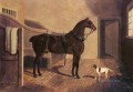 A Favorite Coach Horse And Dog In A Stable Herring Snr John Frederick horse